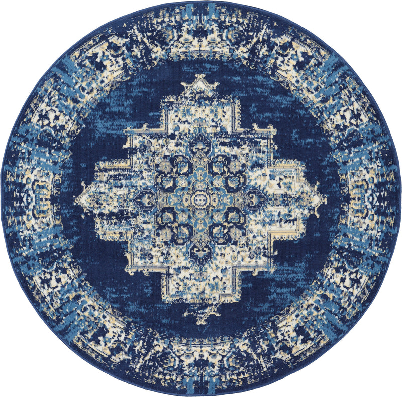 media image for grafix navy blue rug by nourison 99446115614 redo 2 226