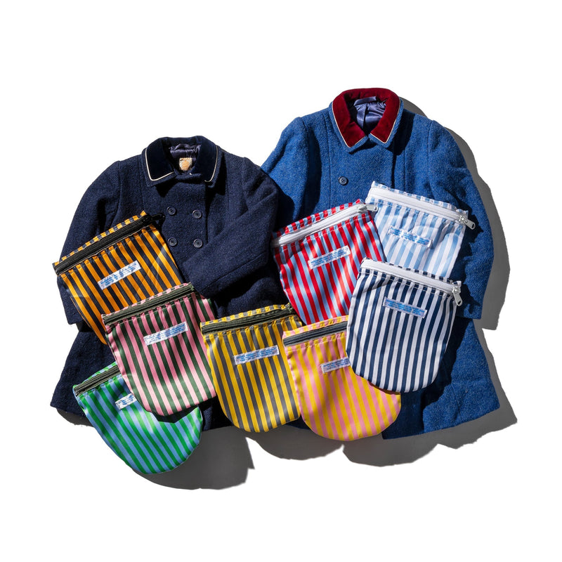 media image for school tie fabric semicircle pouch puebco 504421 4 226