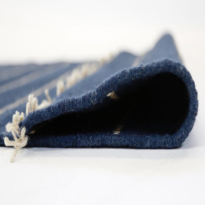 product image for warby handwoven rug in navy in multiple sizes design by pom pom at home 6 45