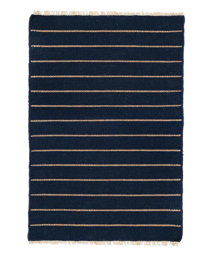 media image for warby handwoven rug in navy in multiple sizes design by pom pom at home 3 243