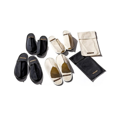 product image for Welcome Guest Pouch with Slippers Gift Set 28