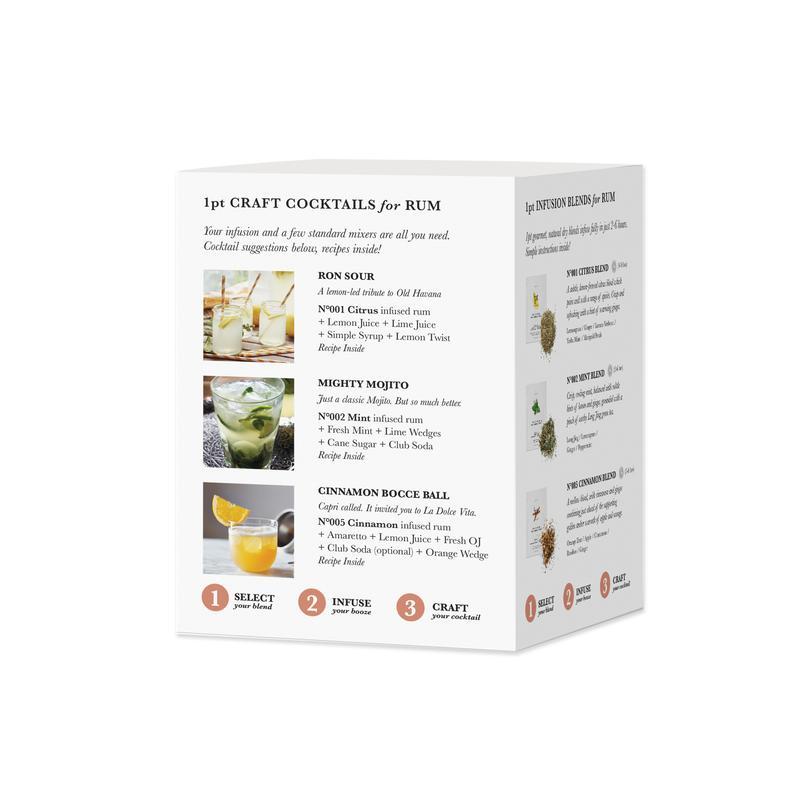 media image for 1pt Cocktail Pack - RUM by Teroforma 29