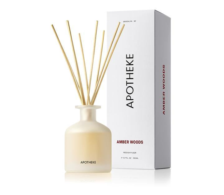 media image for Amber Woods Reed Diffuser design by Apotheke 239