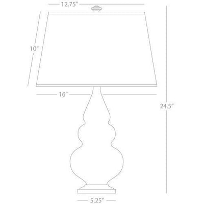 product image for Triple Gourd Collection Accent Table Lamp Design By Robert Abbey 1 2 34