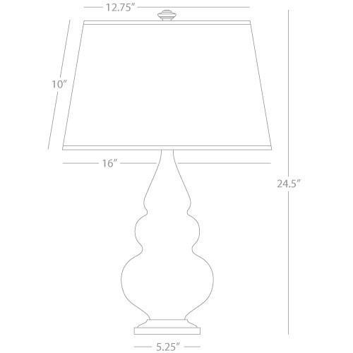 media image for Triple Gourd Collection Accent Table Lamp Design By Robert Abbey 1 2 279