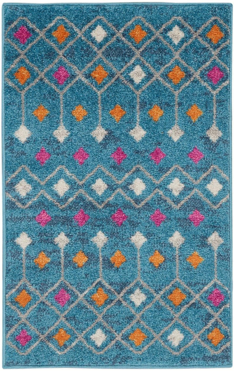 media image for passion blue multicolor rug by nourison nsn 099446802941 1 256