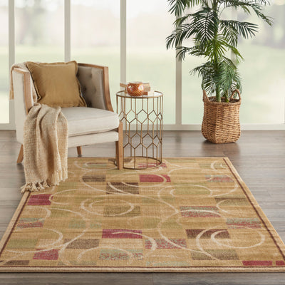 product image for expressions beige rug by nourison nsn 099446575951 9 14