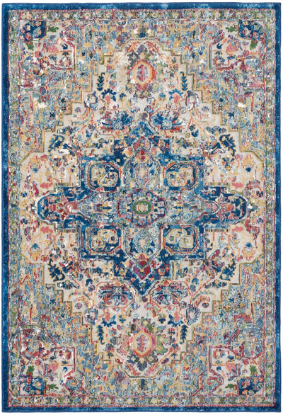 product image of ankara global grey navy rug by nourison 99446001573 redo 1 550