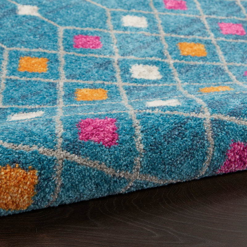 media image for passion blue multicolor rug by nourison nsn 099446802941 6 218