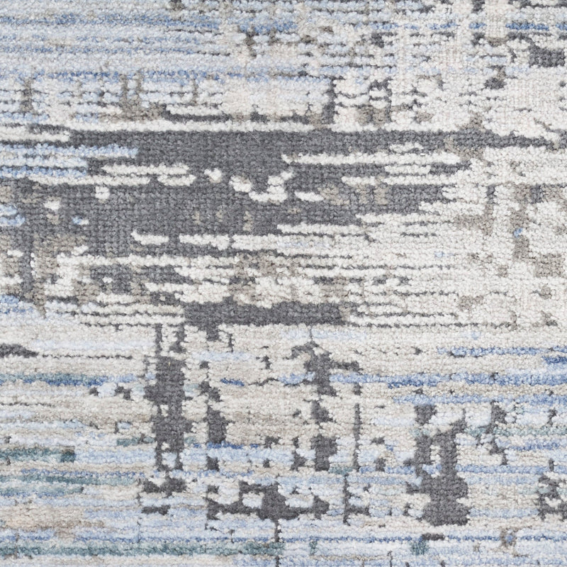 media image for Nourison Home Abstract Hues Blue Grey Modern Rug By Nourison Nsn 099446904546 8 238