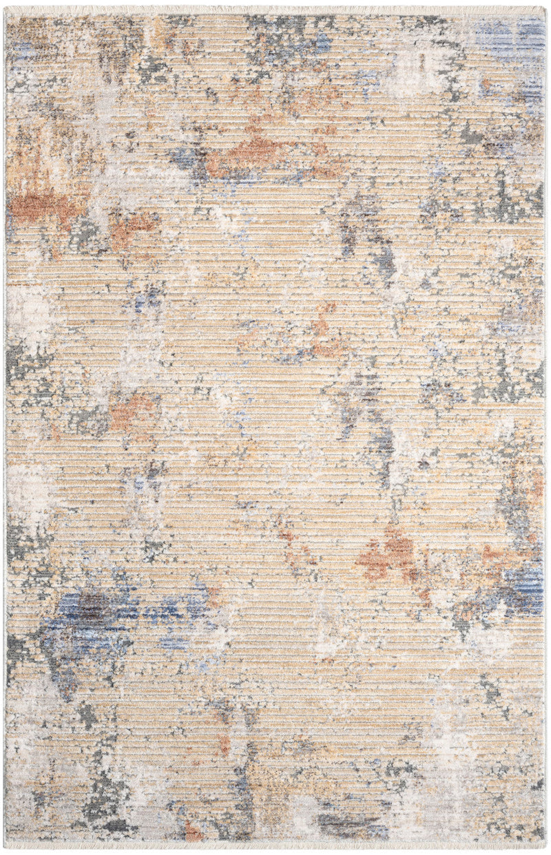 media image for Nourison Home Abstract Hues Beige Grey Modern Rug By Nourison Nsn 099446904539 1 253