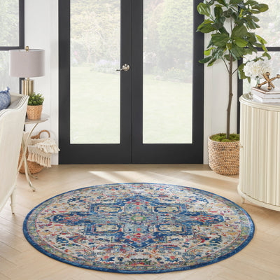 product image for ankara global grey navy rug by nourison 99446001573 redo 7 77