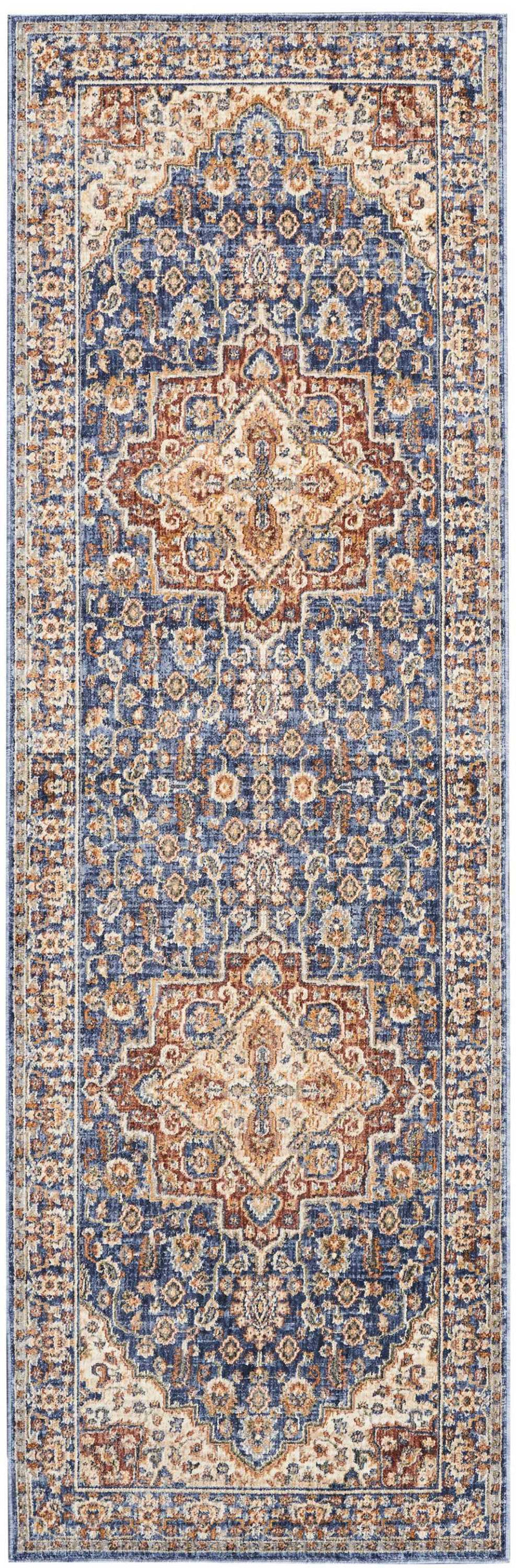 media image for lagos blue rug by nourison 99446390301 redo 3 244