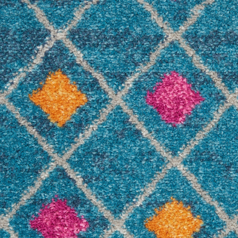 media image for passion blue multicolor rug by nourison nsn 099446802941 7 251