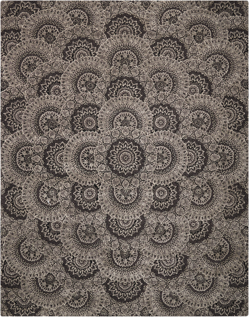 media image for nourison 2000 hand tufted black grey rug by nourison nsn 099446157768 1 294