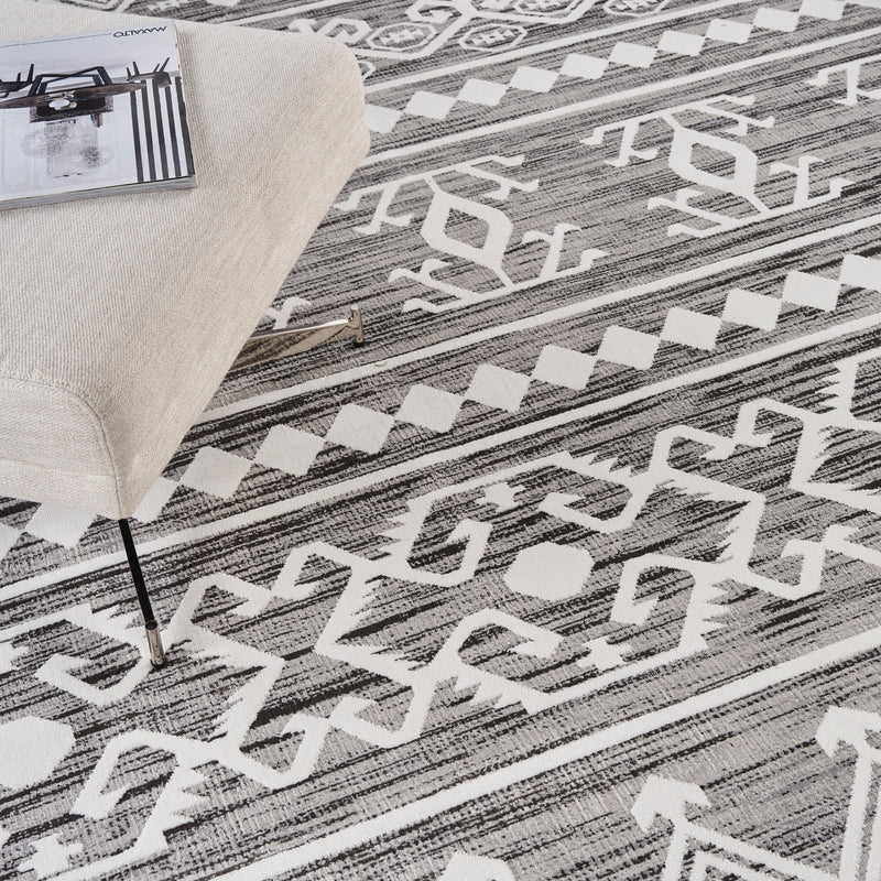 media image for asilah grey ivory rug by nourison 99446888976 redo 5 237