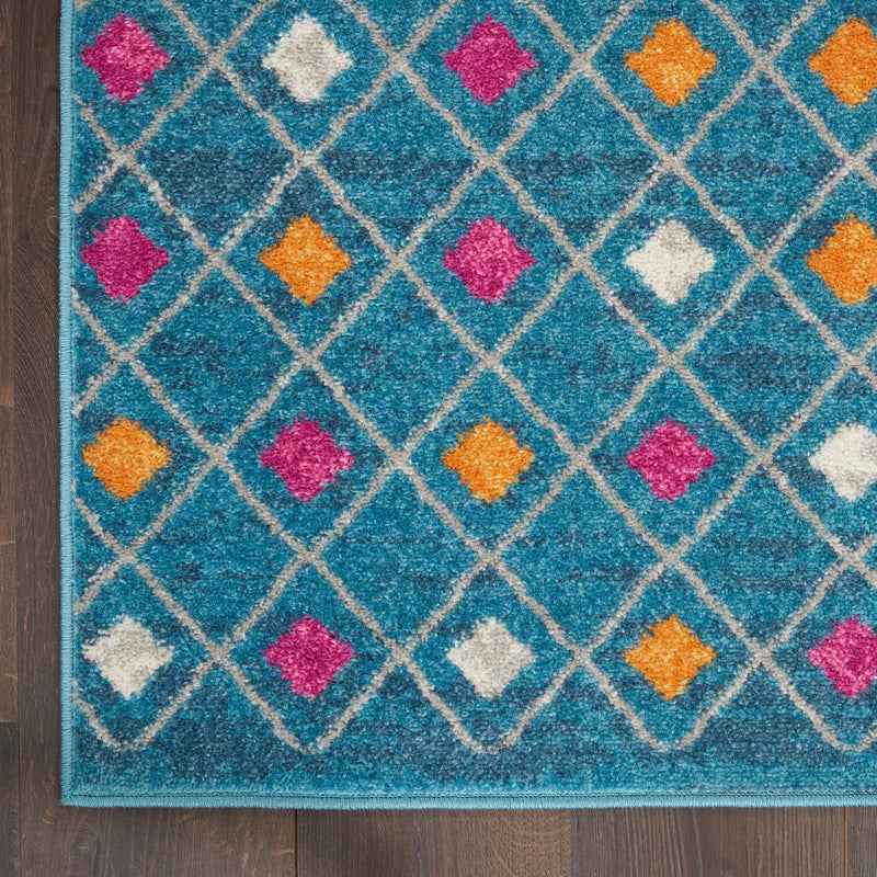 media image for passion blue multicolor rug by nourison nsn 099446802941 3 295