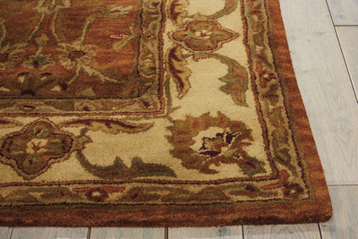 product image for jaipur hand tufted rust rug by nourison nsn 099446771193 3 1