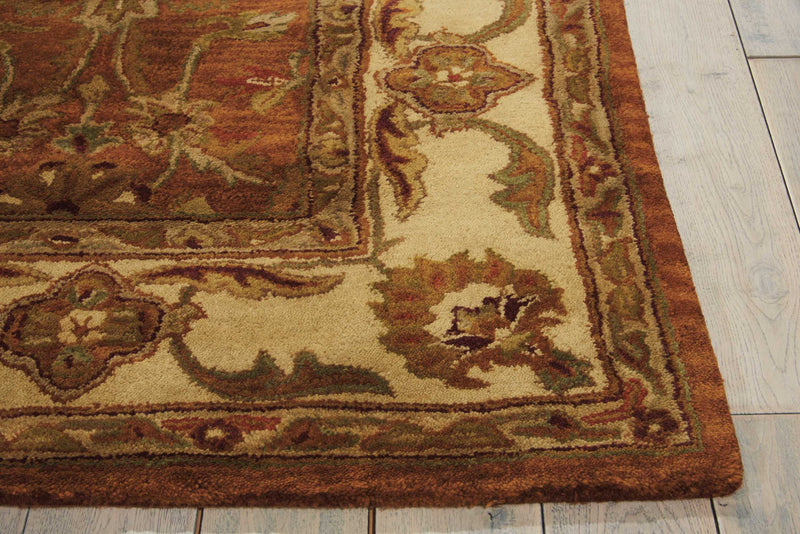 media image for jaipur hand tufted rust rug by nourison nsn 099446771193 3 255